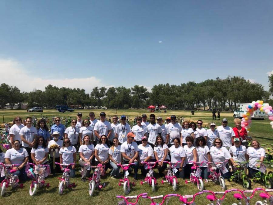 Lids for Kids Event Fills Cole Park in Alamosa | San Luis Valley Health